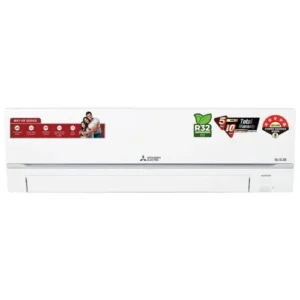 Mitsubishi Electric GR Series Split 1.5 Ton 5 Star Inverter AC | Fast Cooling | Quiet Operation | Aerodynamics Technology | White (MSY-GR18VF-DA1)